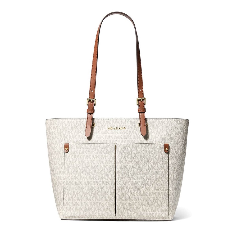 Michael Kors Jet Set Travel Medium Double Pocket Tote